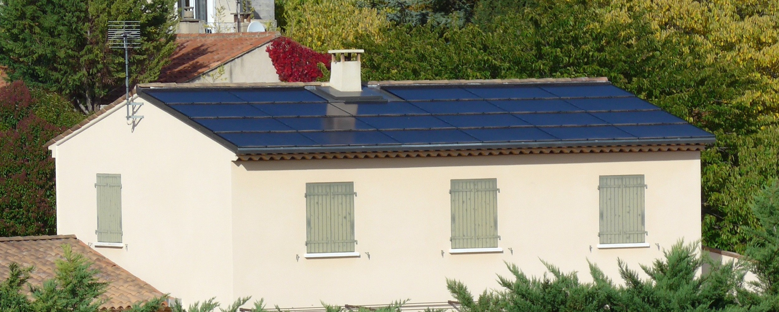 Maison Treiber à Cabrières d'Aigues 6.67 kWc réalisé en septembre 2016