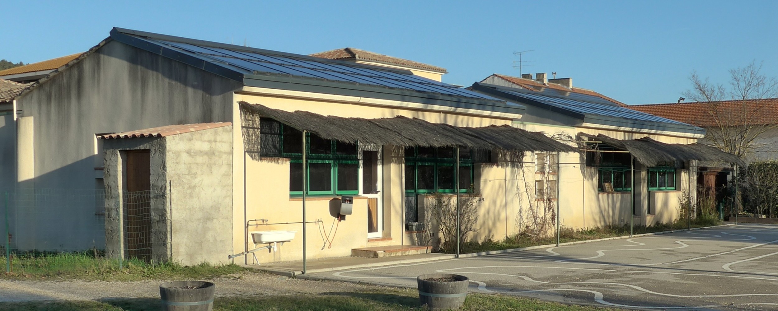 Maternelle de Villelaure 9 kWc réalisé en juillet 2016